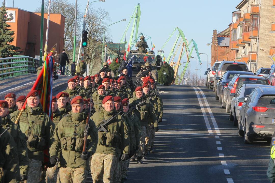 Lietuvos kariuomenės dienos minėjimas Klaipėdoje