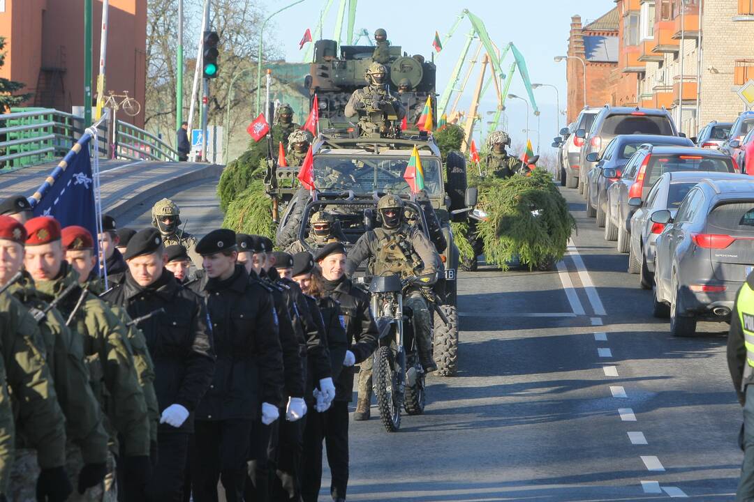 Lietuvos kariuomenės dienos minėjimas Klaipėdoje