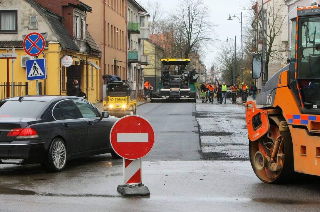 Klaipėdoje – dar vienos gatvės remontas