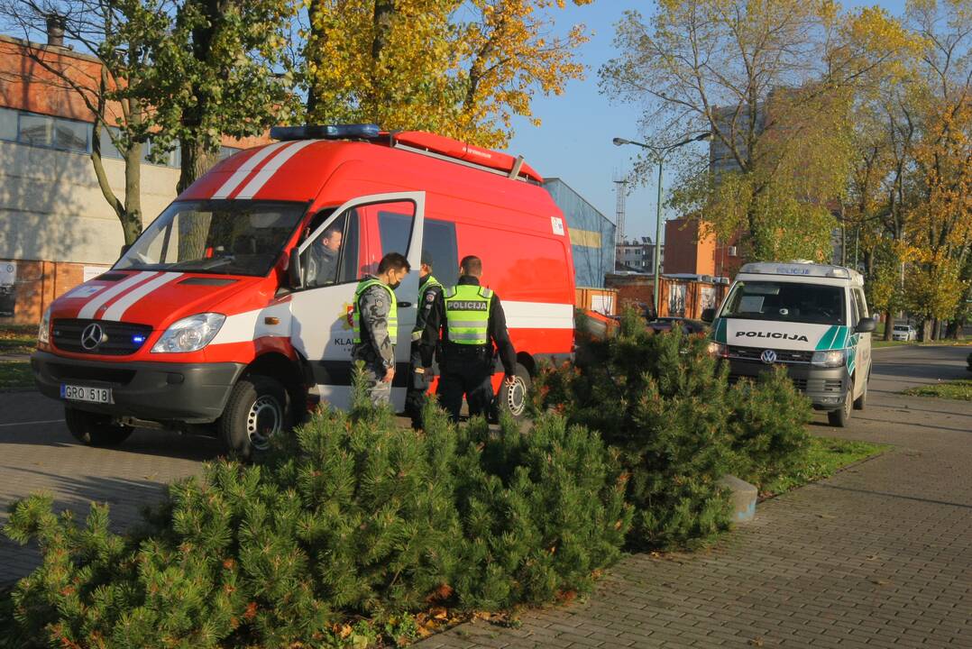 Gautas pranešimas apie Dangėje pastebėtą skenduolį