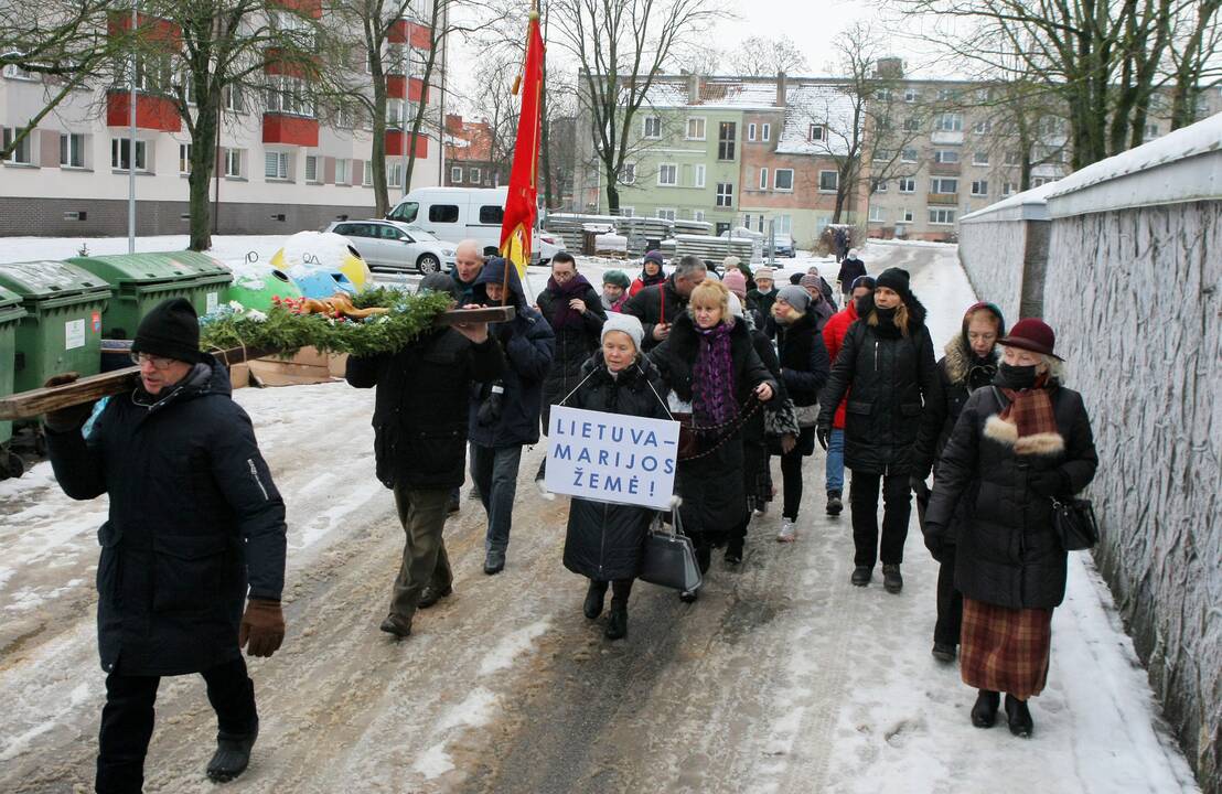 Piligrimų žygis per Klaipėdą