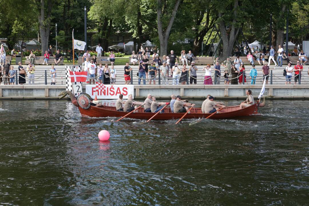 „Drakonų“ lenktynės Dangėje