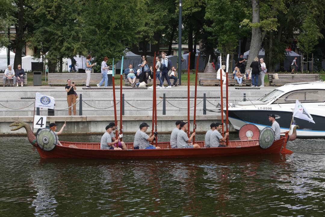 „Drakonų“ lenktynės Dangėje