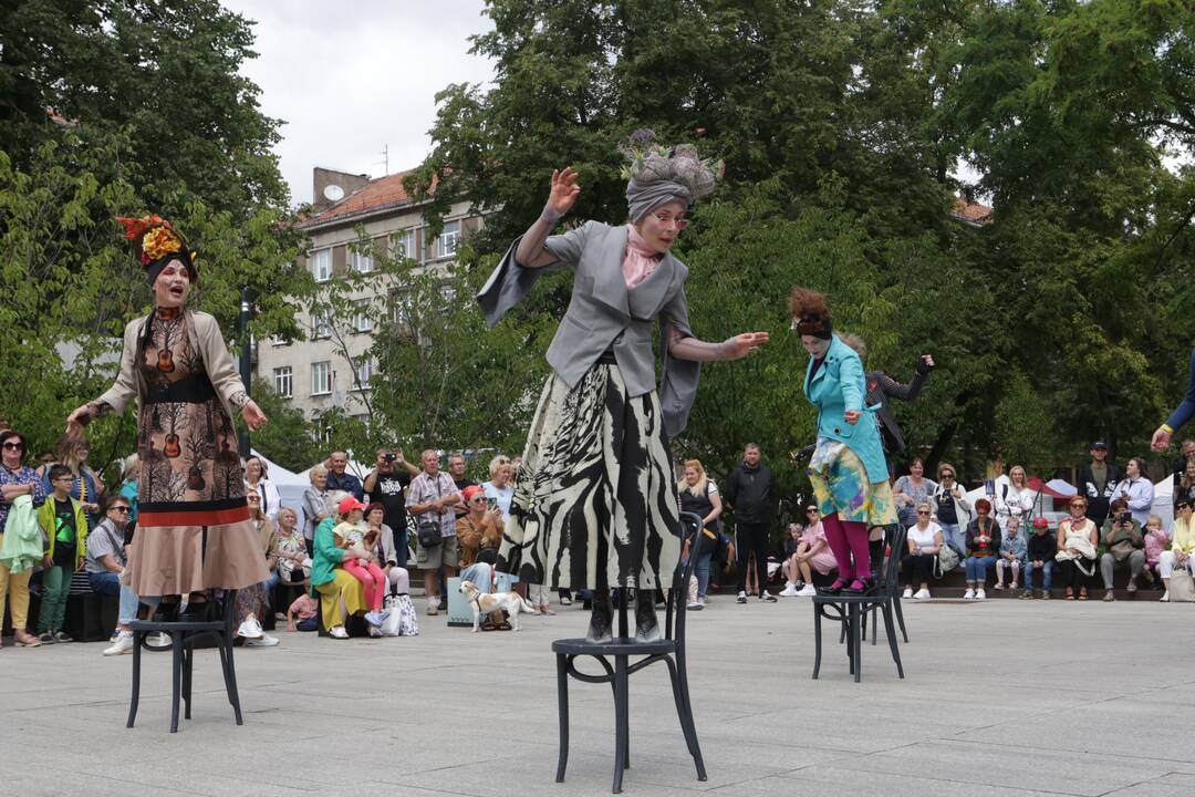 Teatriniai potyriai Jūros šventėje