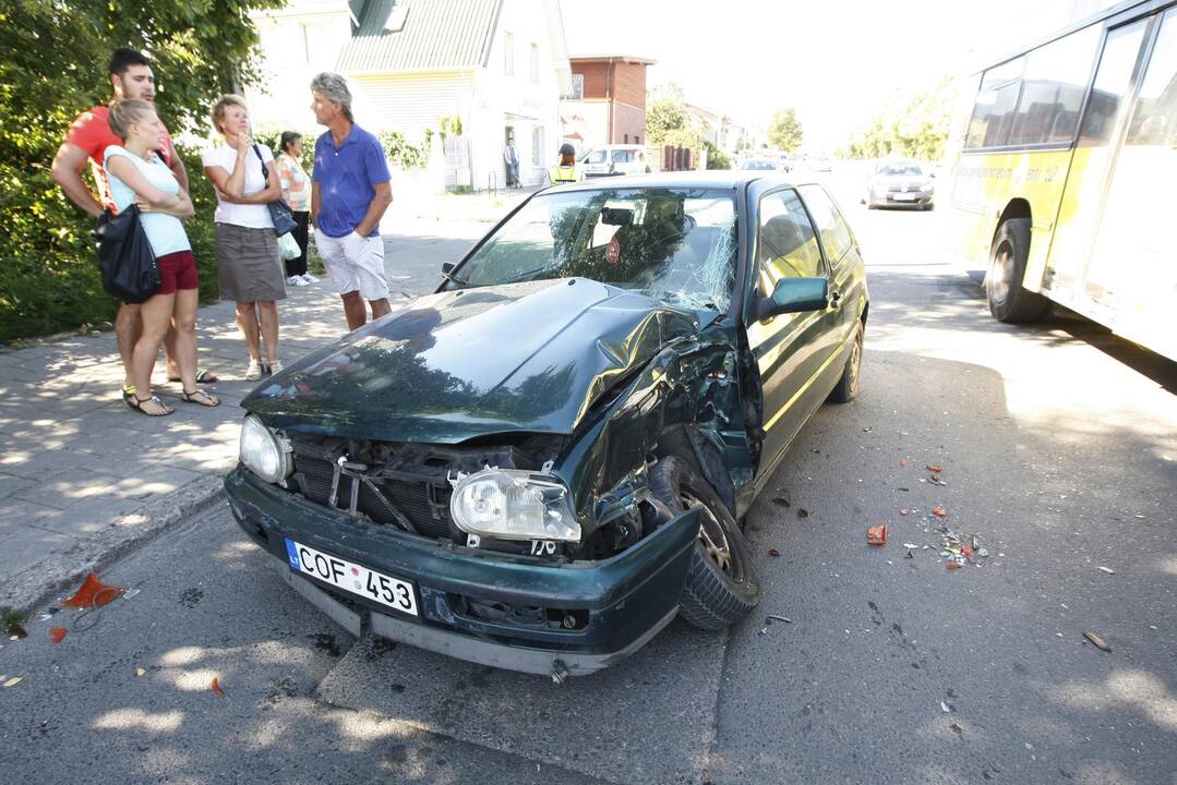 Avarija Naikupės gatvėje