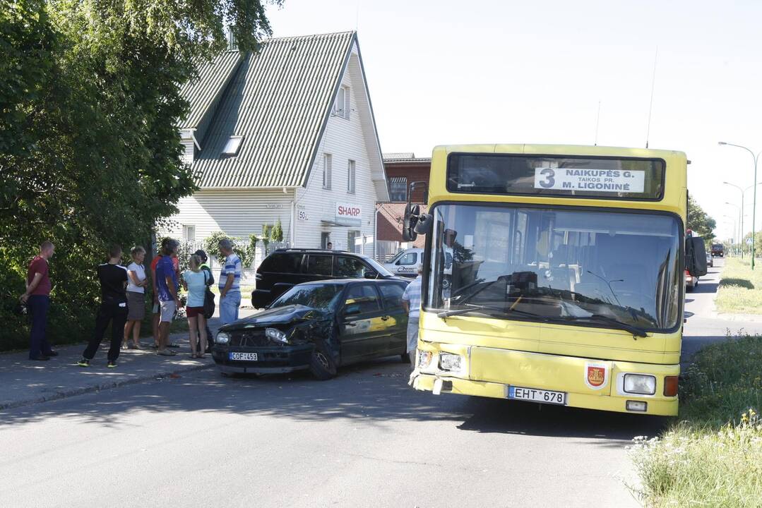 Avarija Naikupės gatvėje