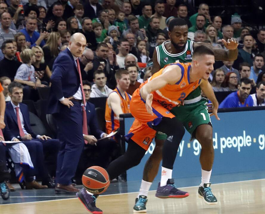 Eurolyga: Žalgiris - Valencia 82:86