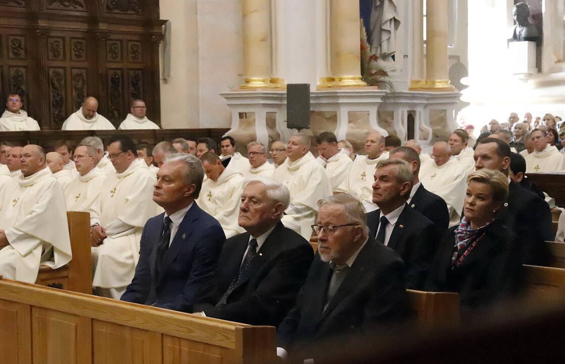Kardinolo S. Tamkevičiaus Padėkos Mišios