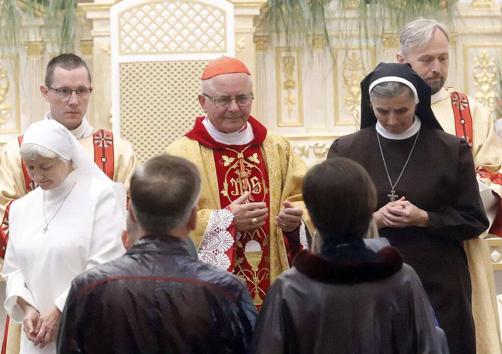 Kardinolo S. Tamkevičiaus Padėkos Mišios