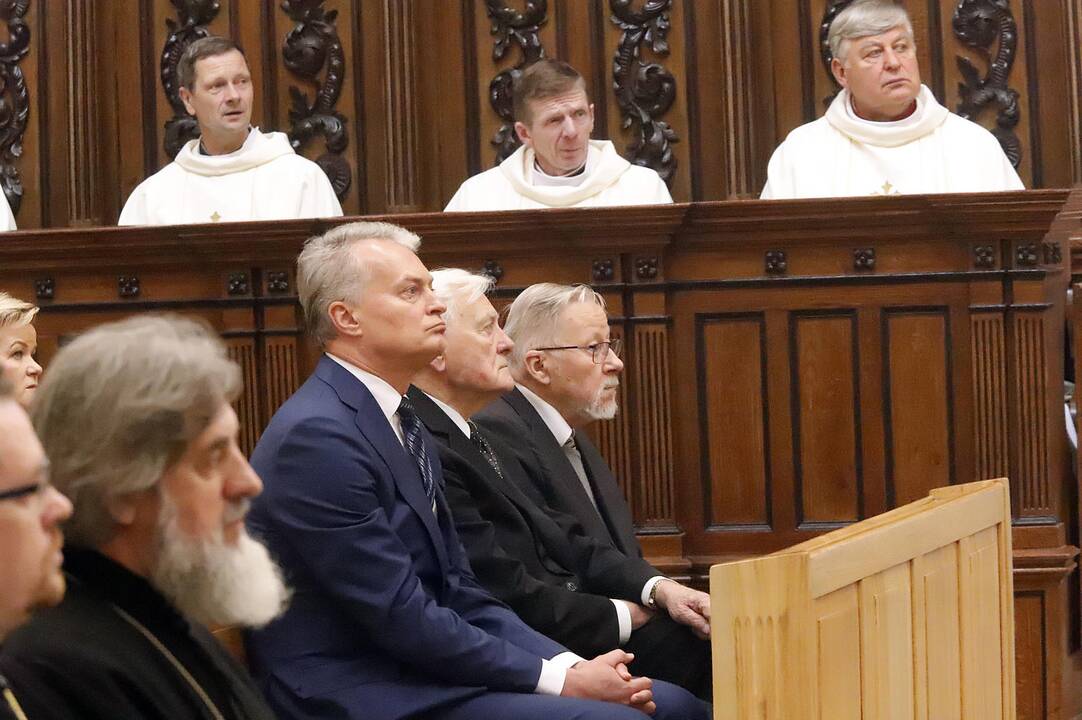 Kardinolo S. Tamkevičiaus Padėkos Mišios