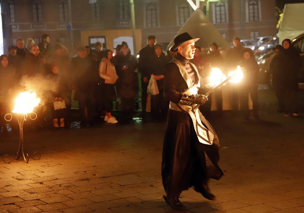 Menoros įžiebimas Kaune