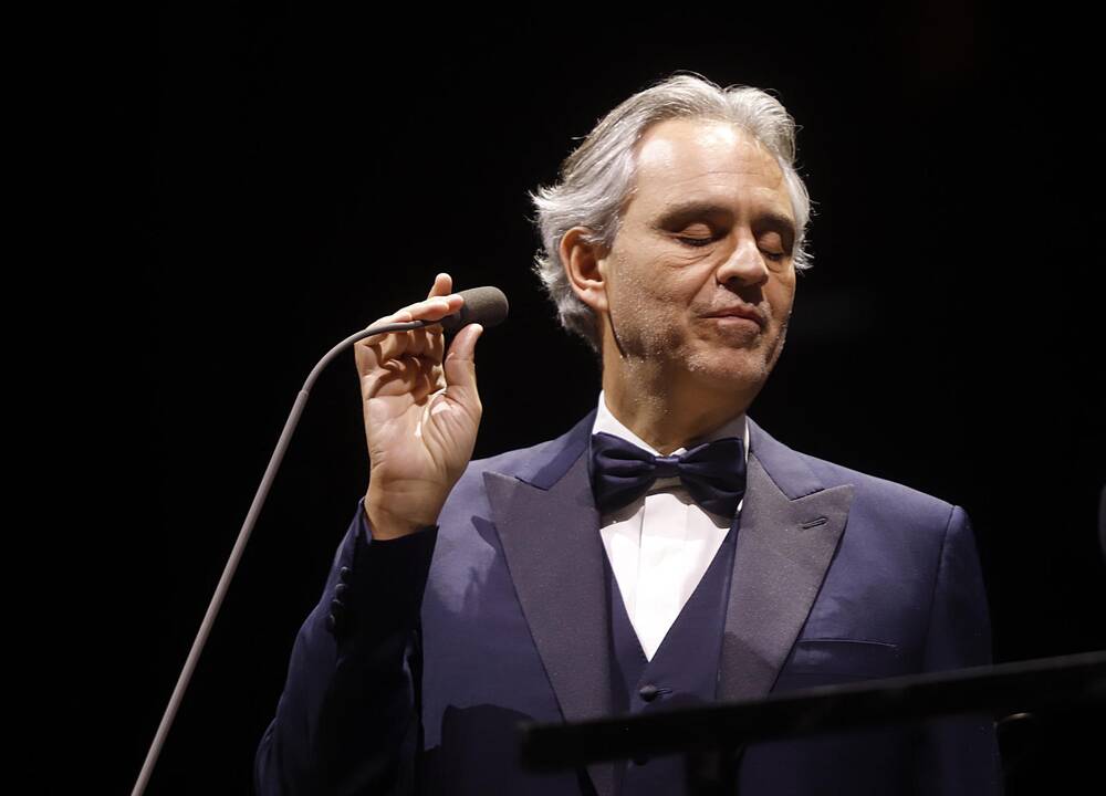 Andrea Bocelli koncertas "Žalgirio" arenoje