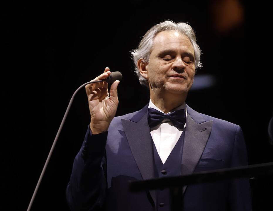 Andrea Bocelli koncertas "Žalgirio" arenoje