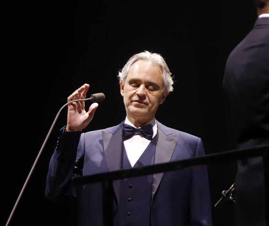 Andrea Bocelli koncertas "Žalgirio" arenoje