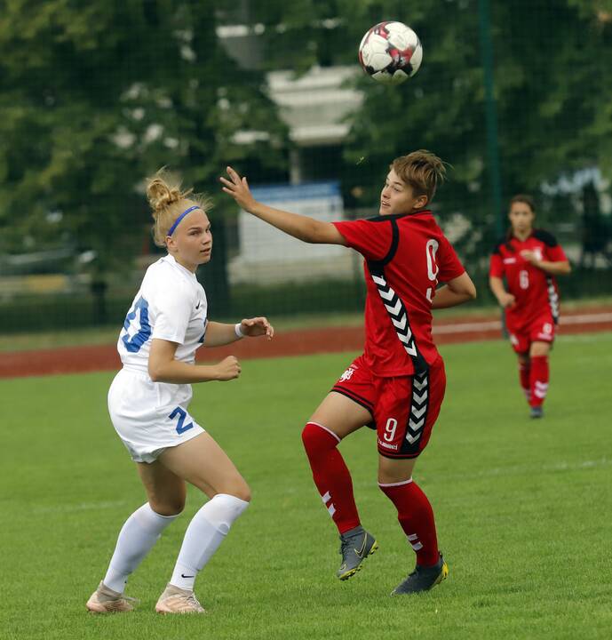 Baltijost taurė WU-17 futbolo rungtynės Lietuva - Estija 4:0