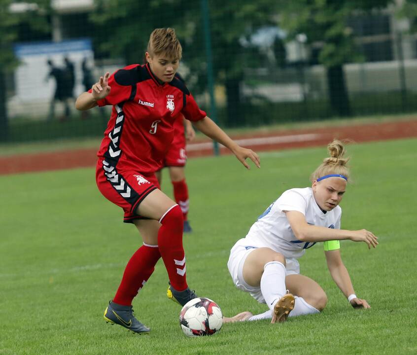 Baltijost taurė WU-17 futbolo rungtynės Lietuva - Estija 4:0