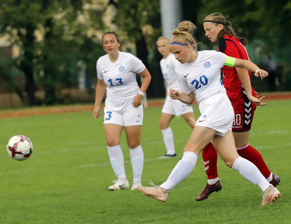 Baltijost taurė WU-17 futbolo rungtynės Lietuva - Estija 4:0