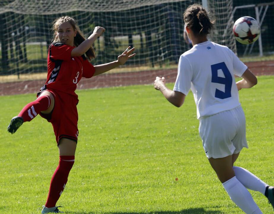 Baltijost taurė WU-17 futbolo rungtynės Lietuva - Estija 4:0