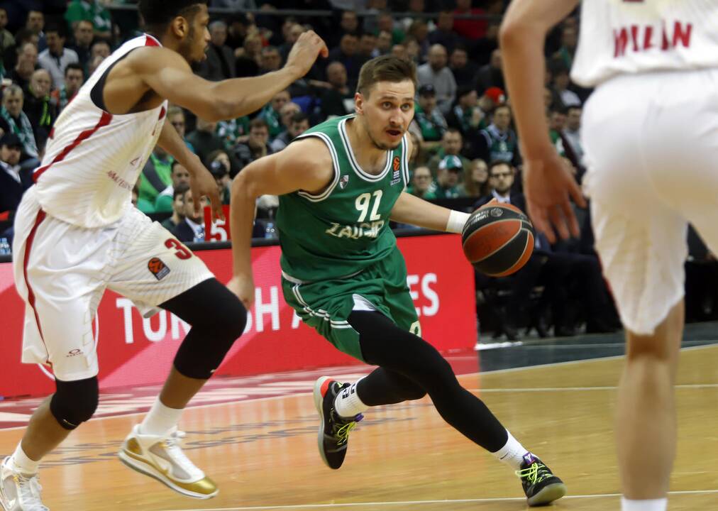 Eurolyga: „Žalgiris“ – „Olimpia“ 105:97