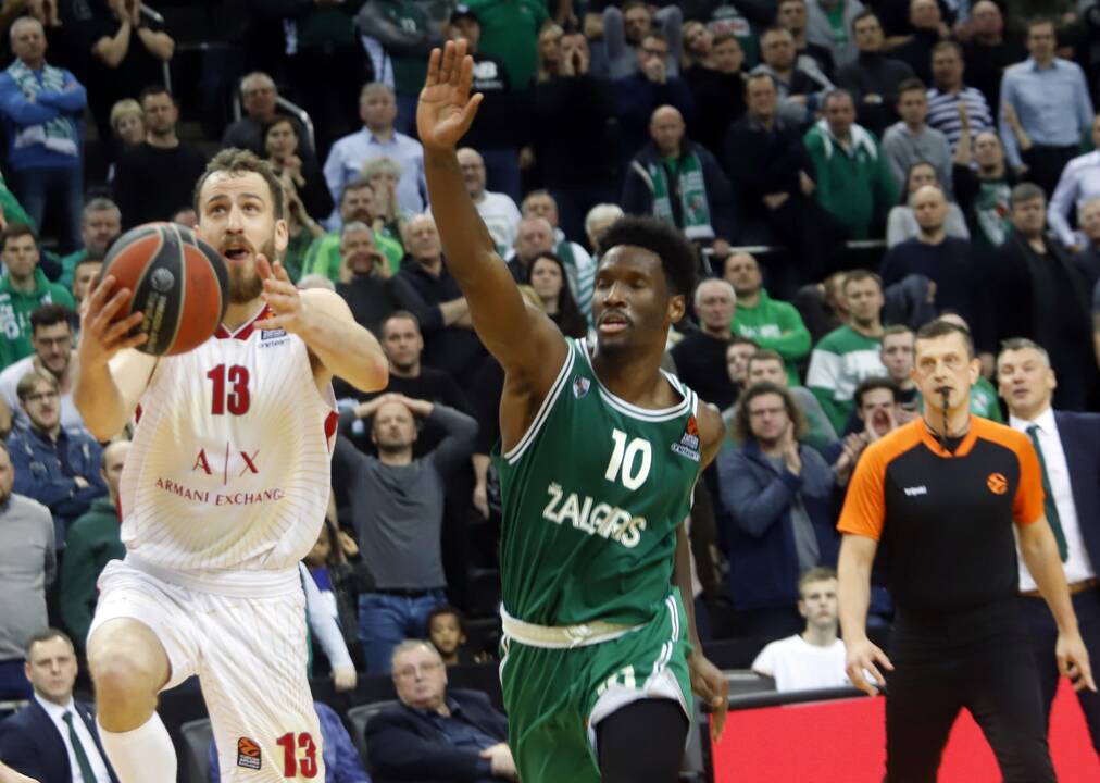 Eurolyga: „Žalgiris“ – „Olimpia“ 105:97