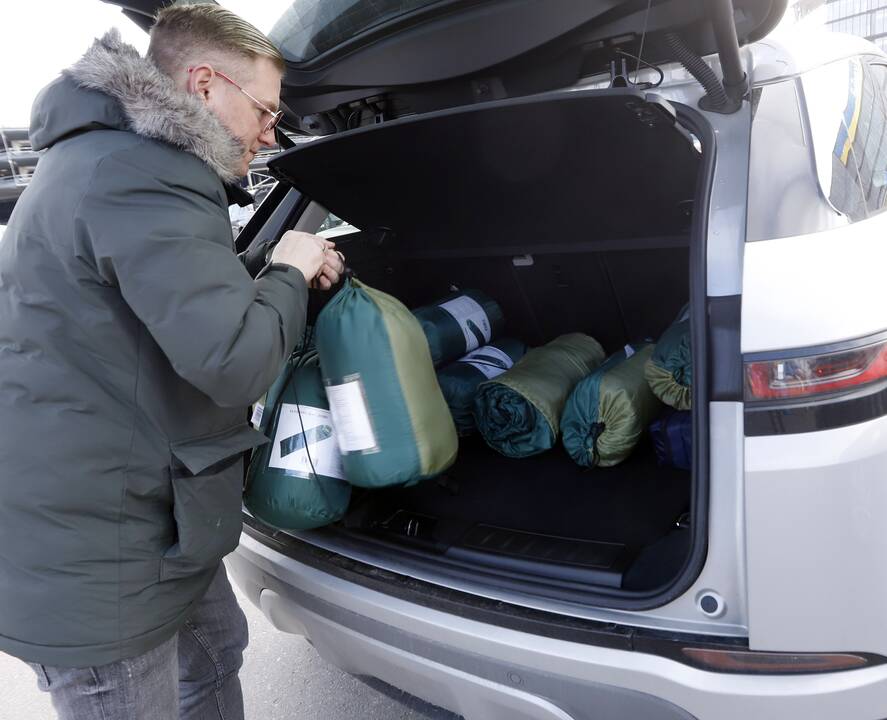 Kauniečiai siunčia humanitarinę pagalbą