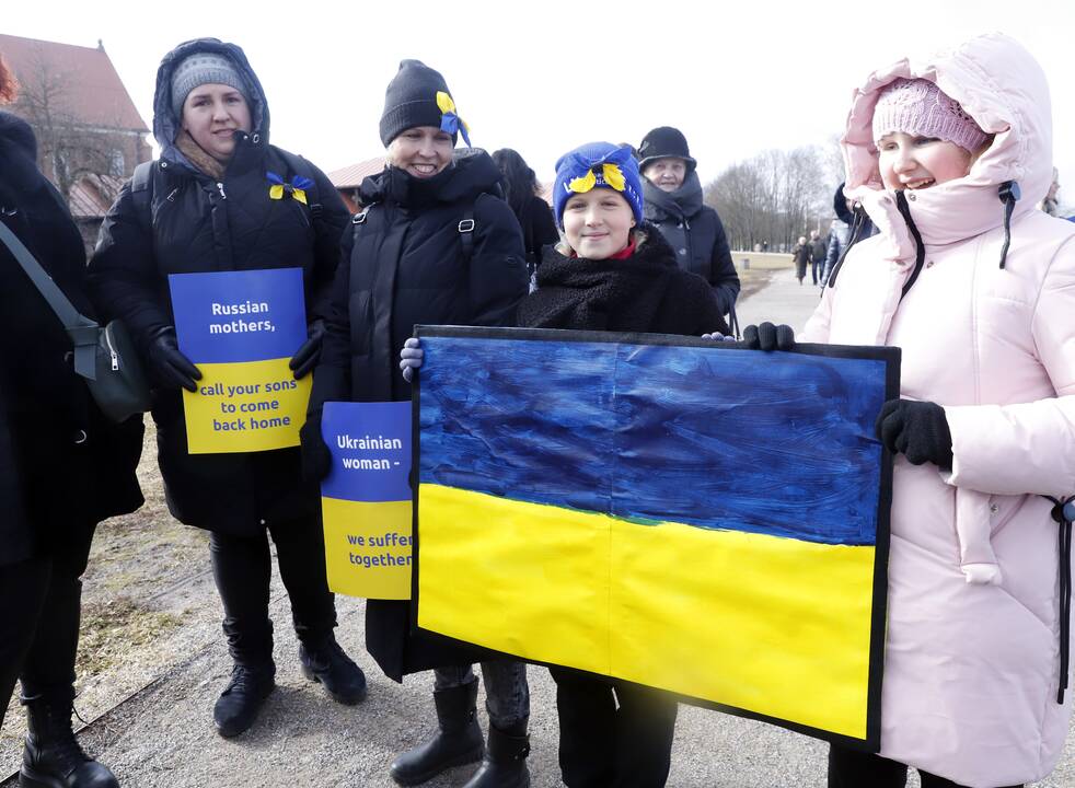 Kauno moterys su Ukraina