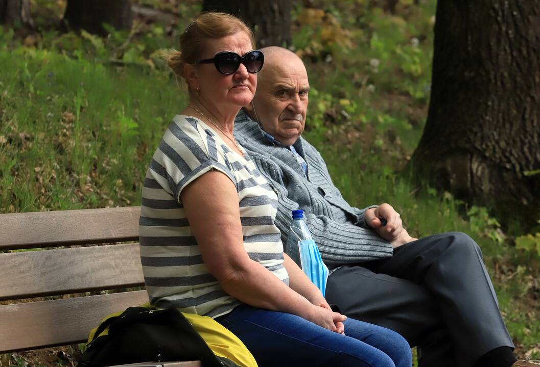 Gamtoje atsipalaidavę kauniečiai pamiršta visus karantino apribojimus