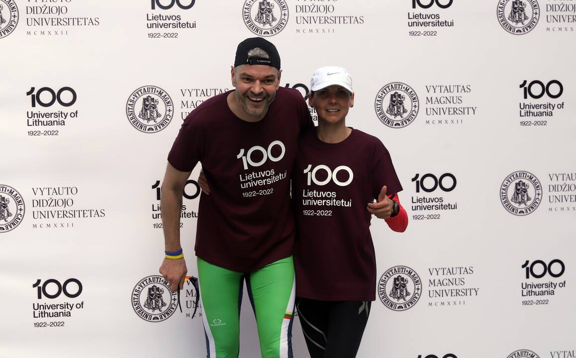 1922 metrų bėgimas Lietuvos universiteto 100-mečiui paminėti