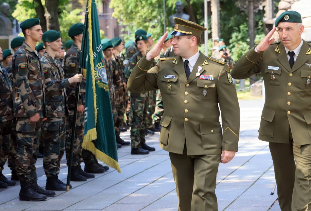 LŠS vadų keitimosi ceremonija