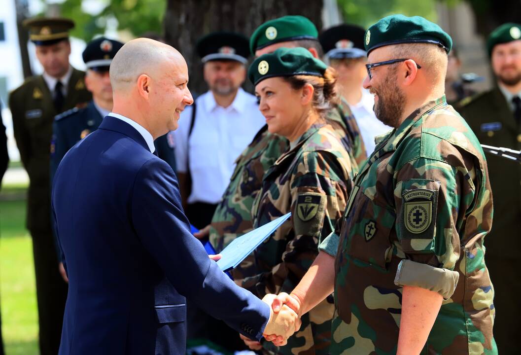 LŠS vadų keitimosi ceremonija