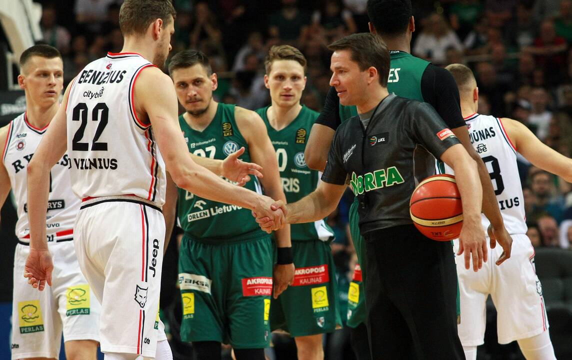 LKL finalas: " Kauno Žalgiris"- "Rytas"