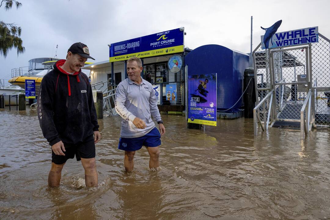 Per potvynius Rytų Australijoje žuvo vienas žmogus