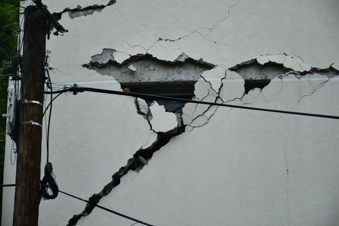 Graikijos Eubojos salą supurtė keli žemės drebėjimai