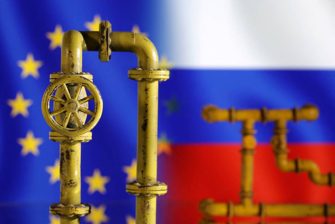 Žiniasklaida: ES atidėjo sankcijas Rusijos dujų importui