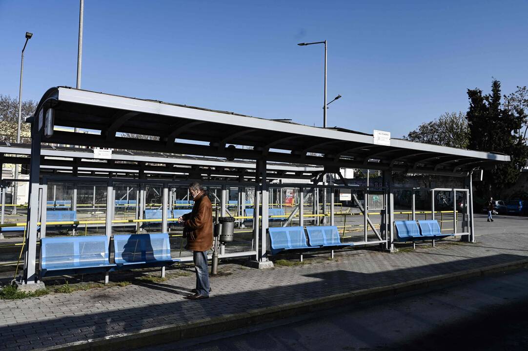 Visuotinis streikas Graikijoje sukėlė transporto chaosą