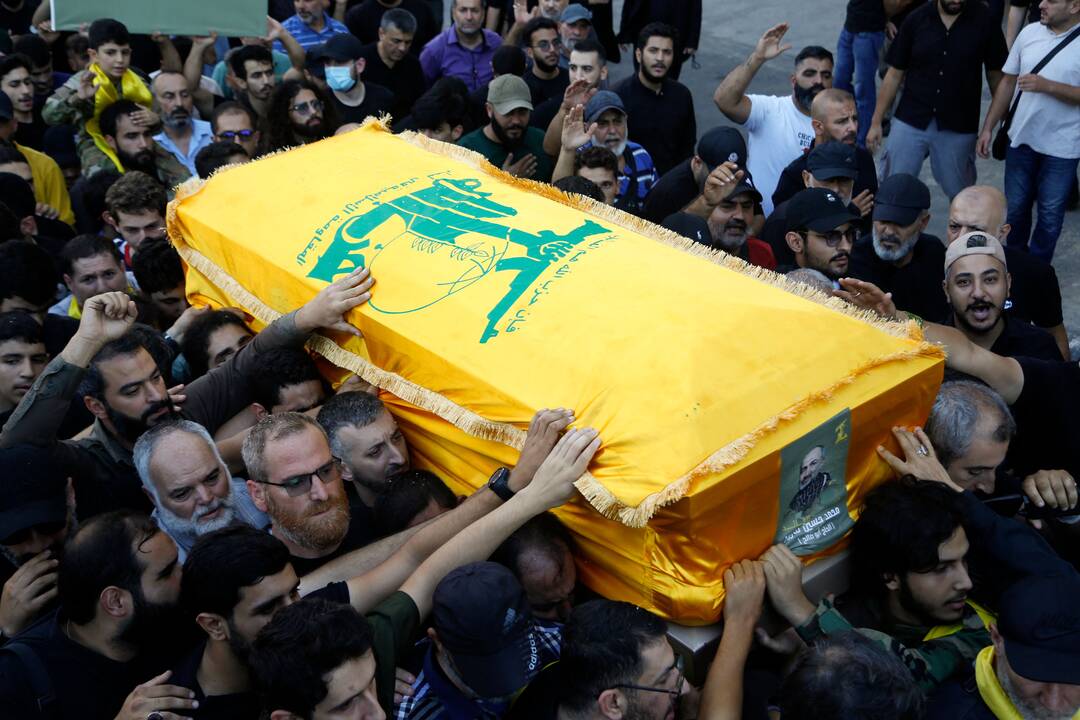 JAV pareigūnė: „Hezbollah“ neturi būti Libano vyriausybėje