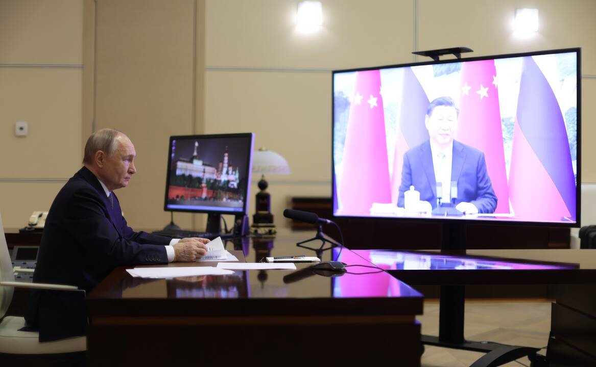 Xi: Kinija ir Rusija yra tikros draugės ir remia viena kitą