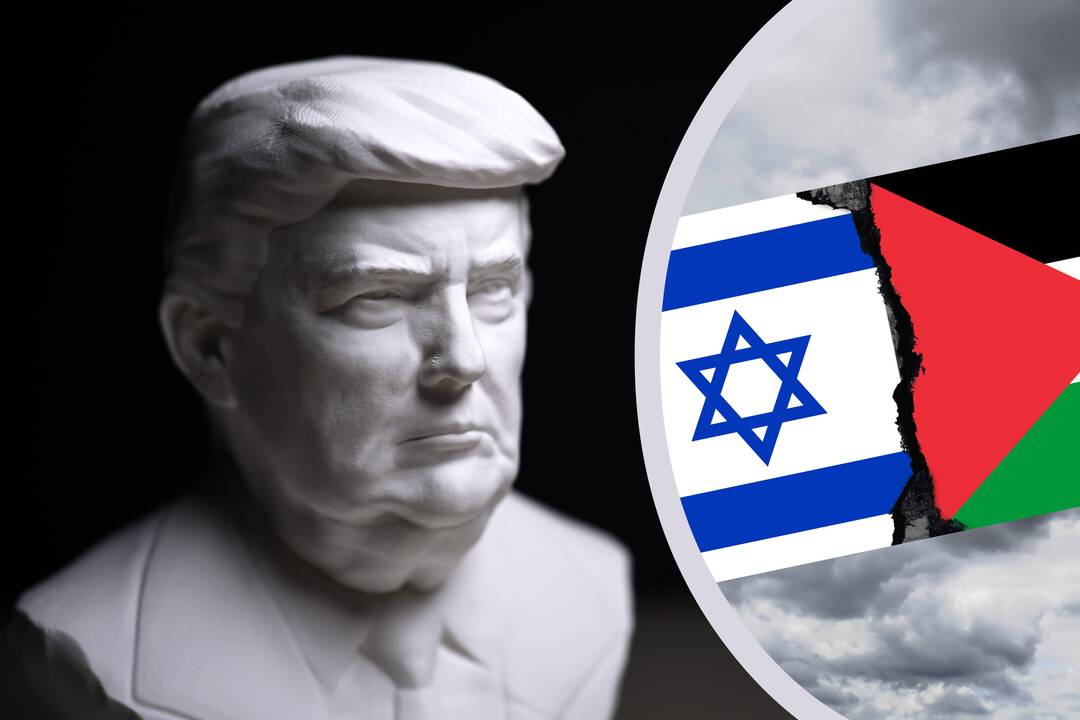 Trumpo planas Gazai kelia pasipiktinimą ir sumaištį