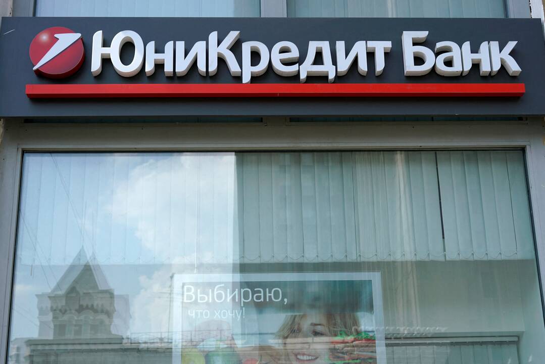 „UniCredit“ neskuba mažinti veiklos Rusijoje – apskundė ECB sprendimą