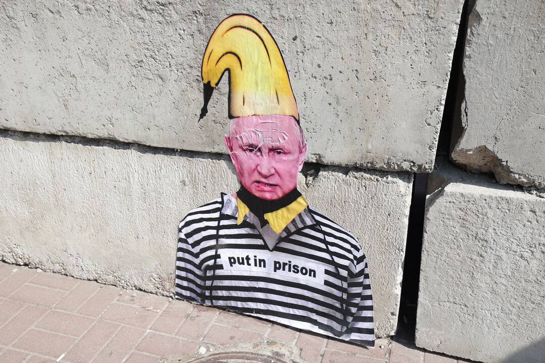 Ukraina: Putinas turėtų liautis verkšlenti ir pradėti derybas