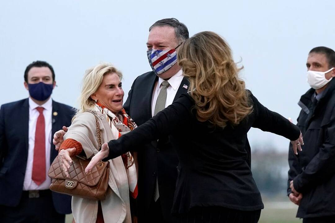 M. Pompeo lankosi Prancūzijoje