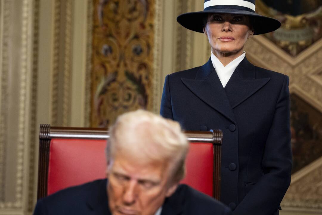 Išanalizavo Melanios Trump portretą: galia ir dalykiškas nusiteikimas