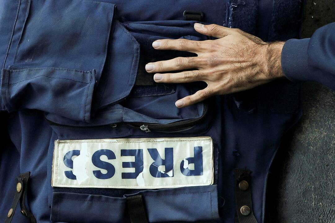 Ukrainoje jau žuvo beveik šimtas žurnalistų