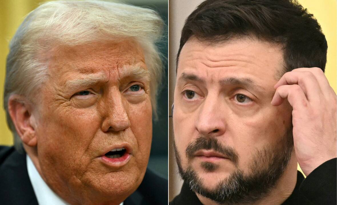 Po Trumpo kaltinimų Ukrainai – Zelenskio atkirtis