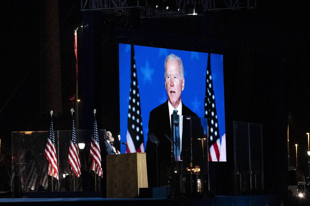 J. Bidenas pagerino B. Obamos balsų rekordą