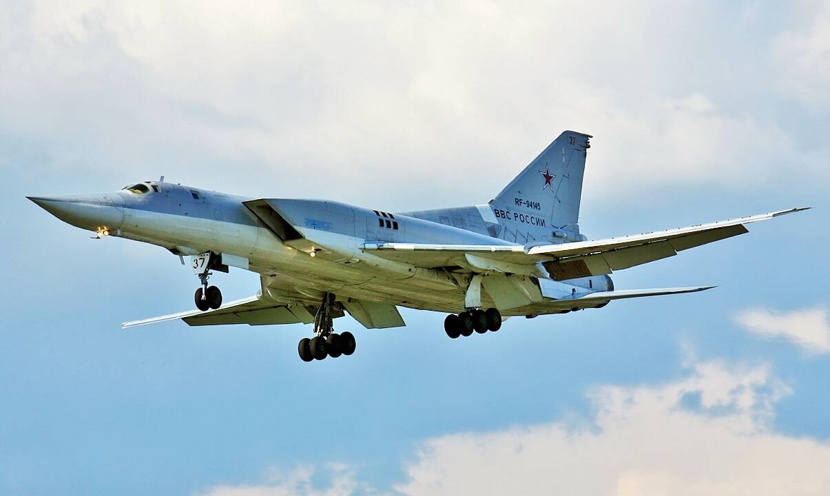 Rusijoje sudužo strateginis bombonešis Tu-22M3