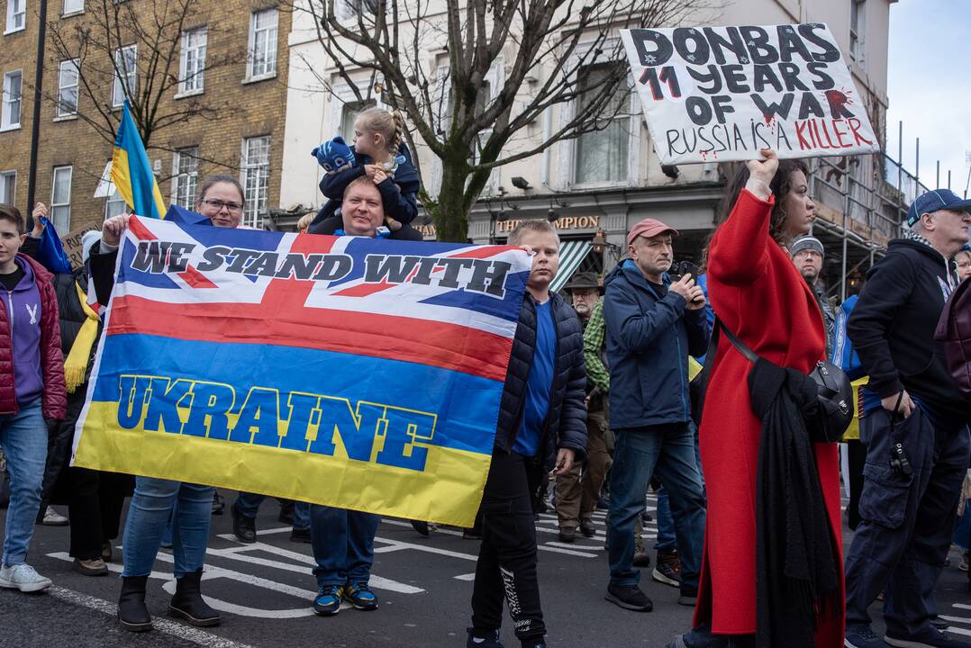 „Norinčiųjų koalicijos“ derybos: Ukrainai žadama parama, bet neaišku, kaip ją įgyvendinti