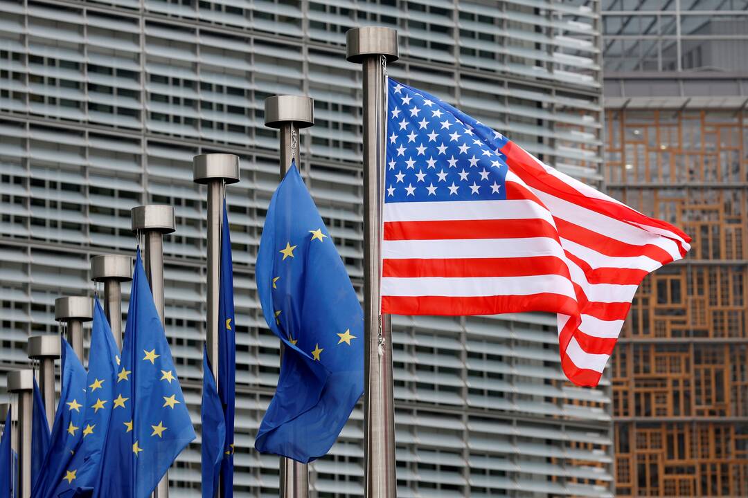 Diplomatiniai šaltiniai: PPO priėmė nuosprendį dėl ES muitų JAV prekėms