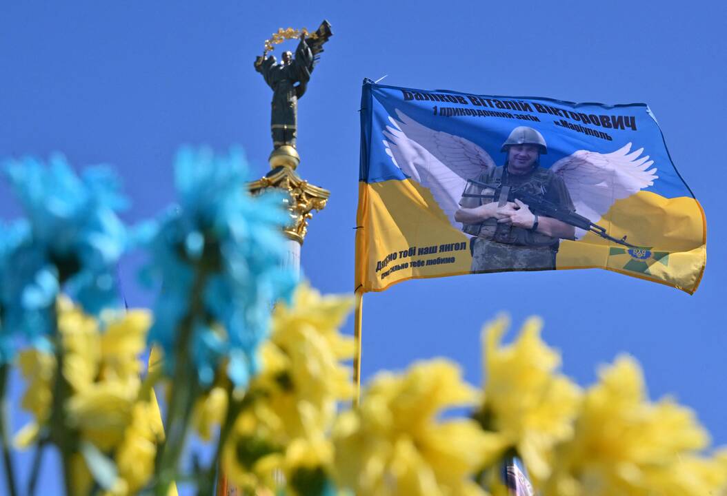 Ukrainoje pažymima Nacionalinės vėliavos diena