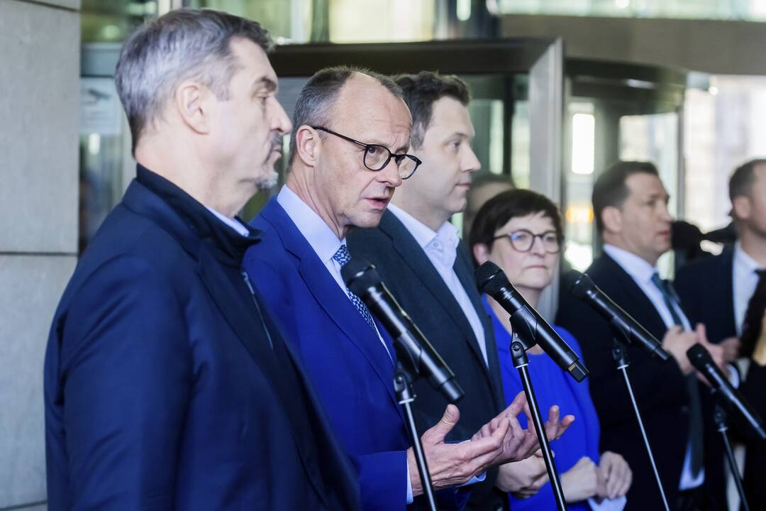 Vokietijos partijos sudarė susitarimą dėl koalicinės vyriausybės